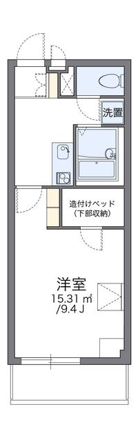 レオパレスセンター　ヴィレッジ 間取図