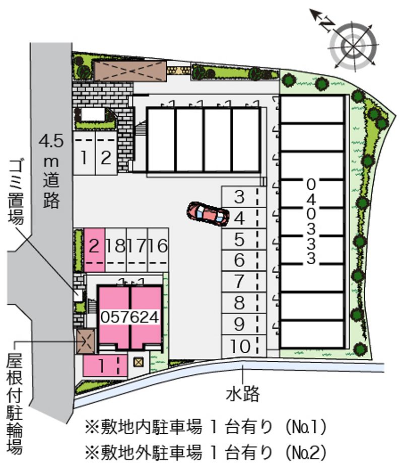 クレイノ心 配置図