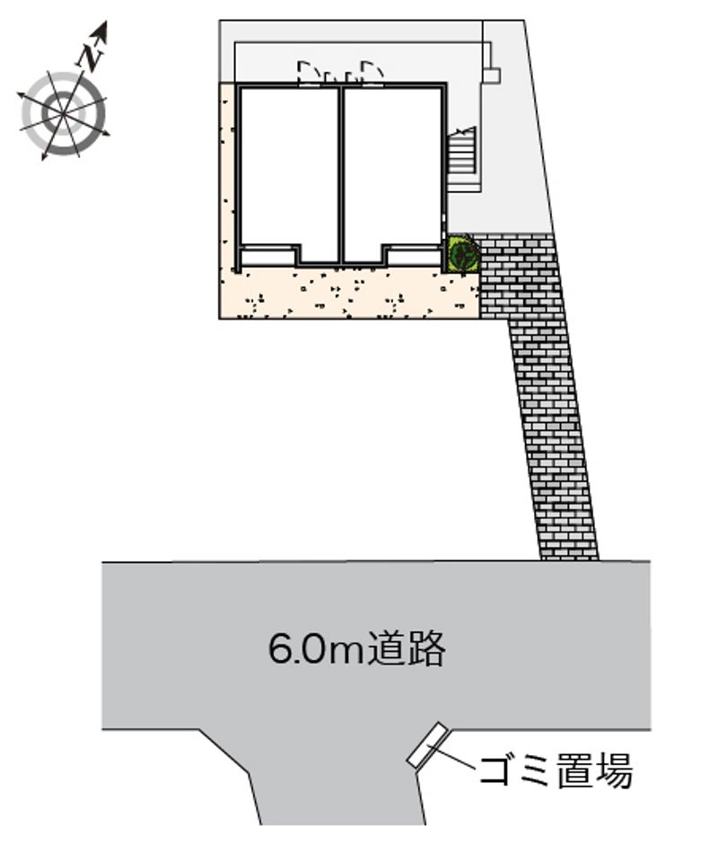 クレイノＮ　ｔｒａｙ 配置図