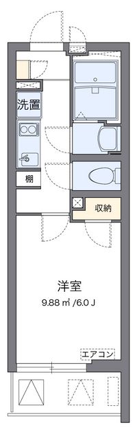 クレイノタウニー　高円寺 間取図