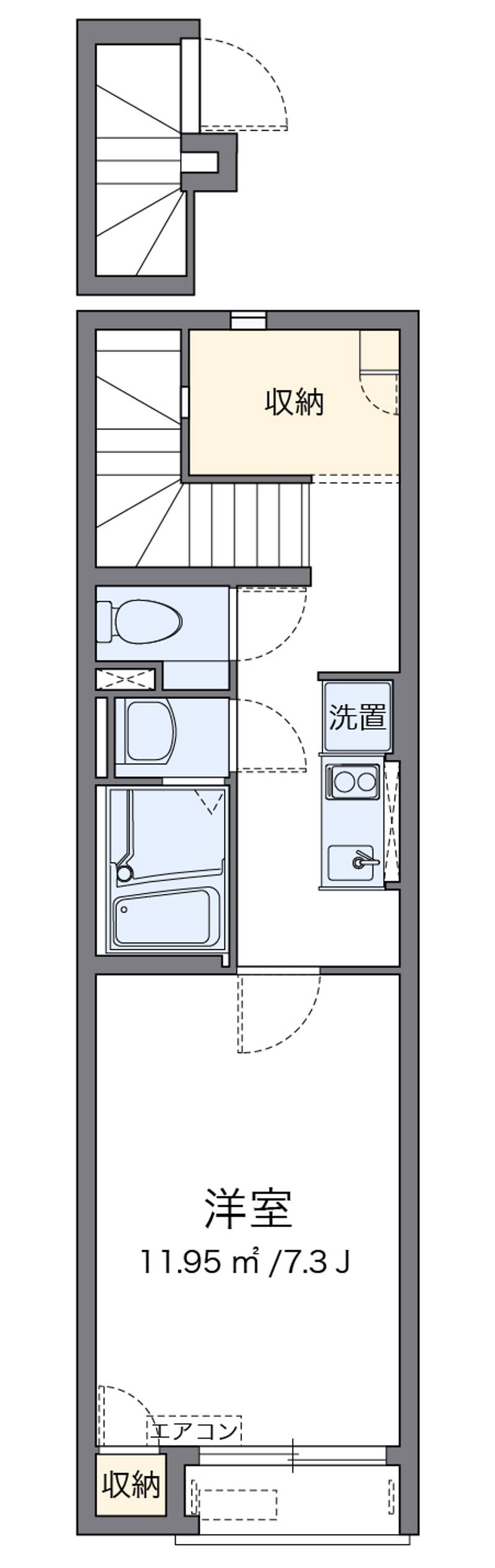 レオネクスト松橋 間取図