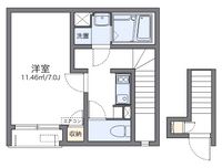 レオネクストプルメリアコート 間取り図