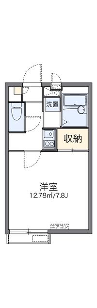 レオパレス曙 間取り図