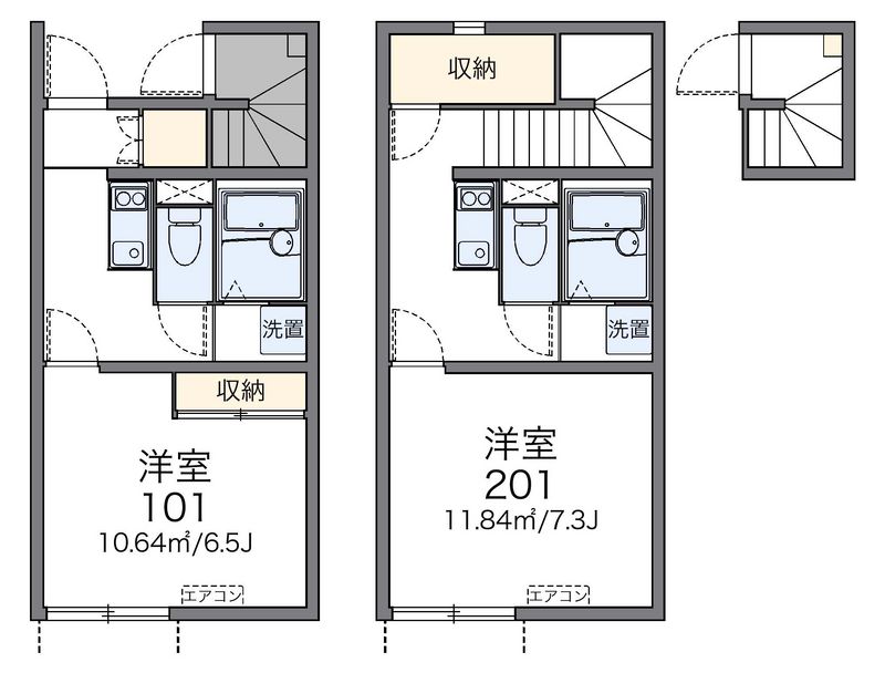 レオネクストファイン　ボックス 間取図