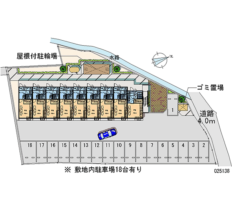 25138月租停车场