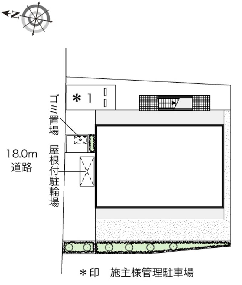 レオネクストウインズ立野 配置図