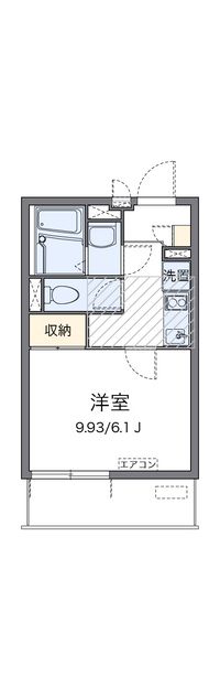 クレイノパークピア火宮 間取り図