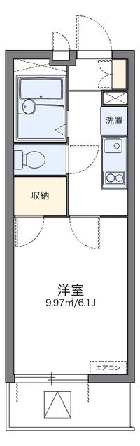 レオパレスシーズ 間取り図