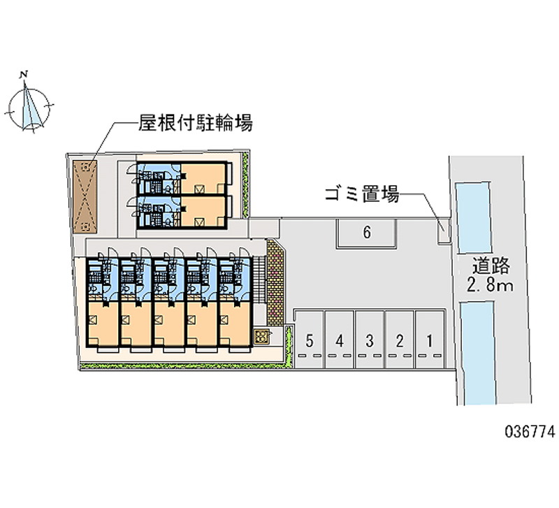 36774月租停车场