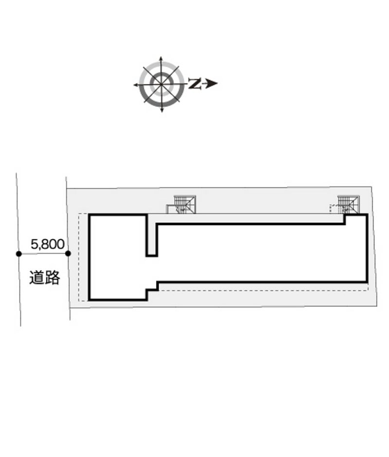 レオパレス久世 配置図