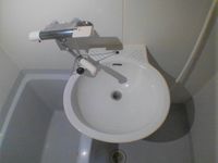 レオパレスＨａｂｉｔａｃｉｏｎ　Ｈａｙａｓｈｉ 洗面台