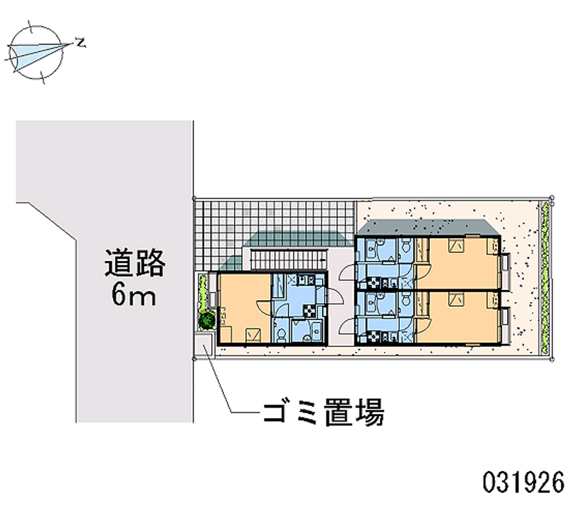 レオパレスリレーション 区画図