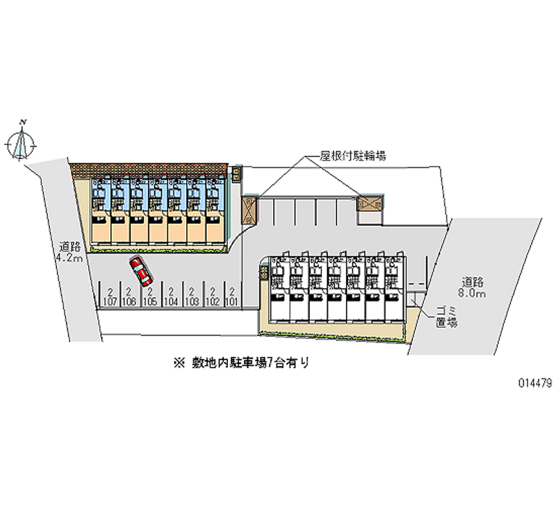 14479 bãi đậu xe hàng tháng