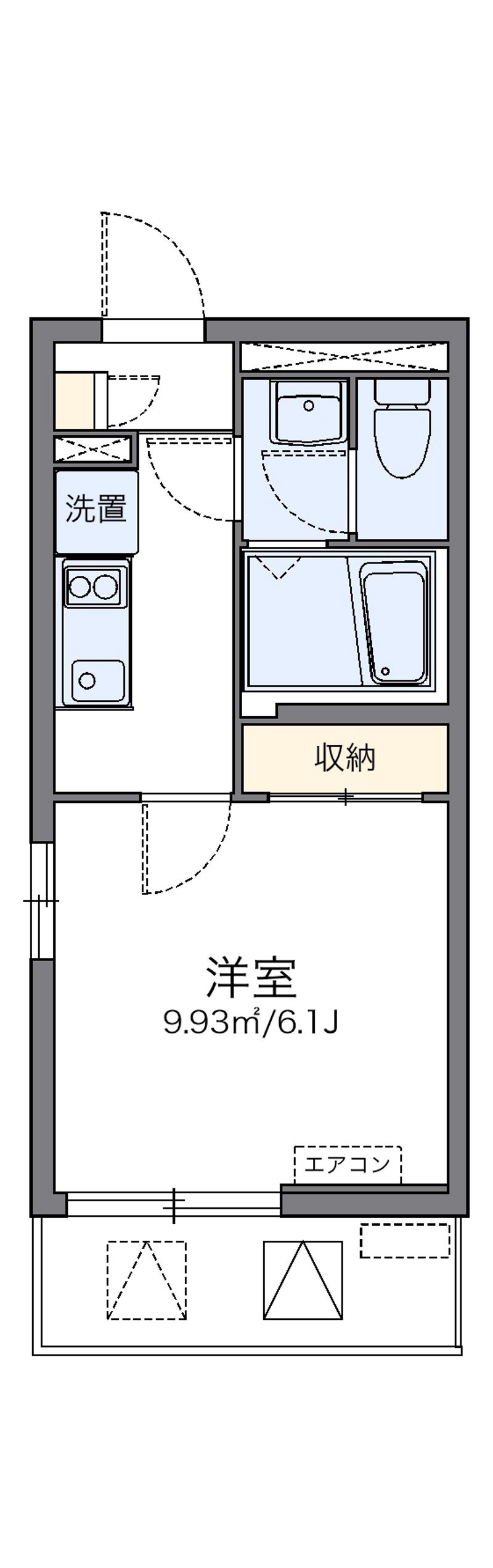 レオネクストジラソーレ 間取図