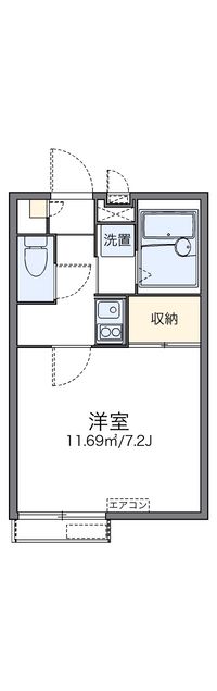 レオパレスＫＳ蔭山 間取り図