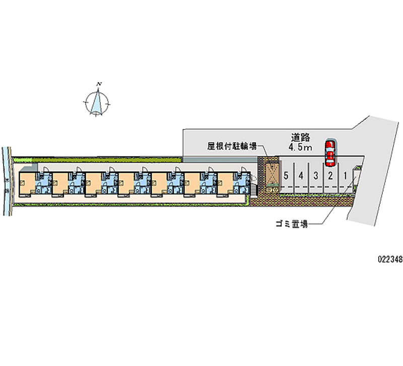 22348月租停車場