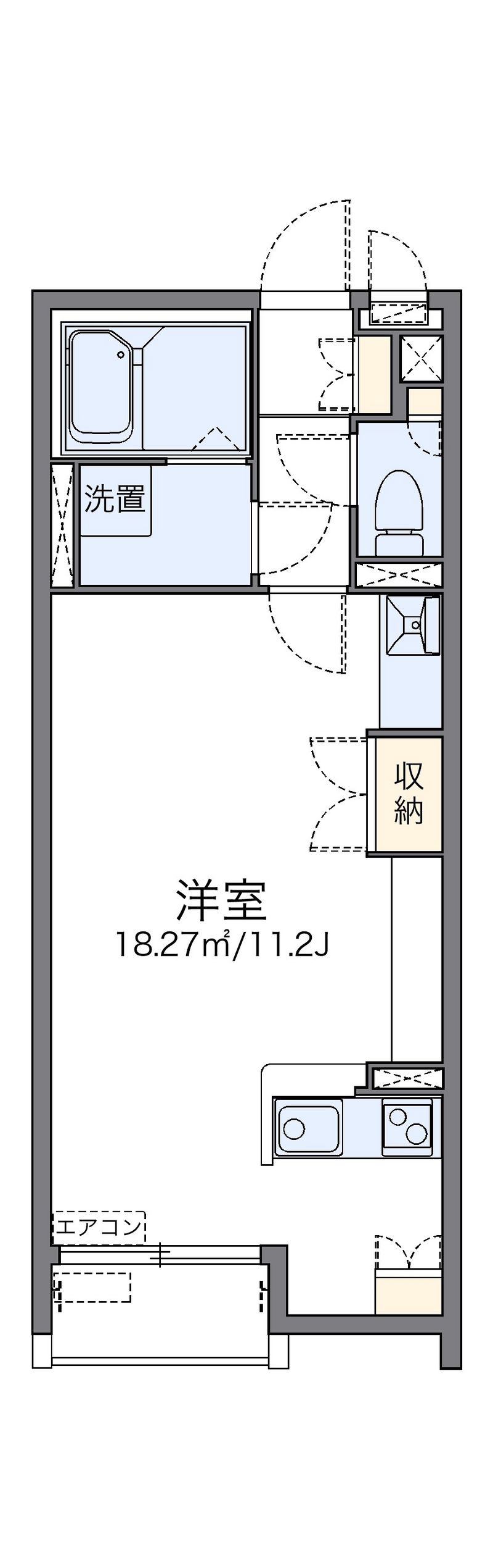 レオネクストグラースⅢ 間取図