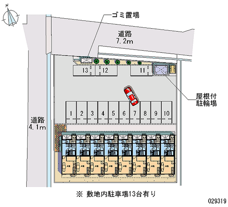 29319 bãi đậu xe hàng tháng