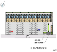 34077 Monthly parking lot