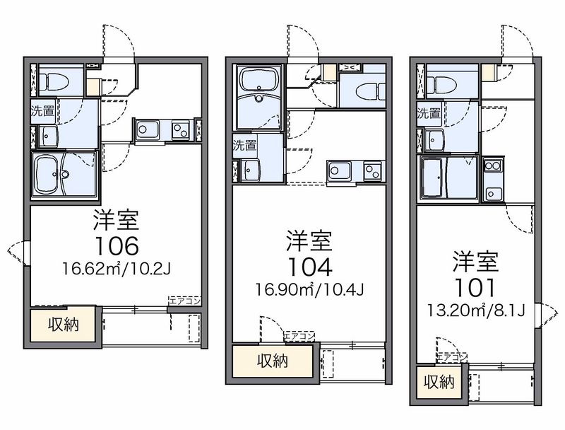 レオネクストＫⅡ 間取図