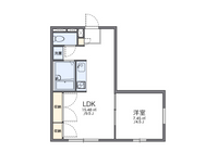 レオパレスシャルム 間取り図