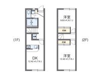 レオパレス大地 間取り図