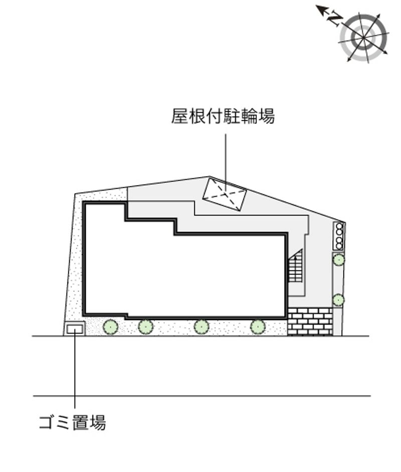 レオパレスウッドベル 配置図