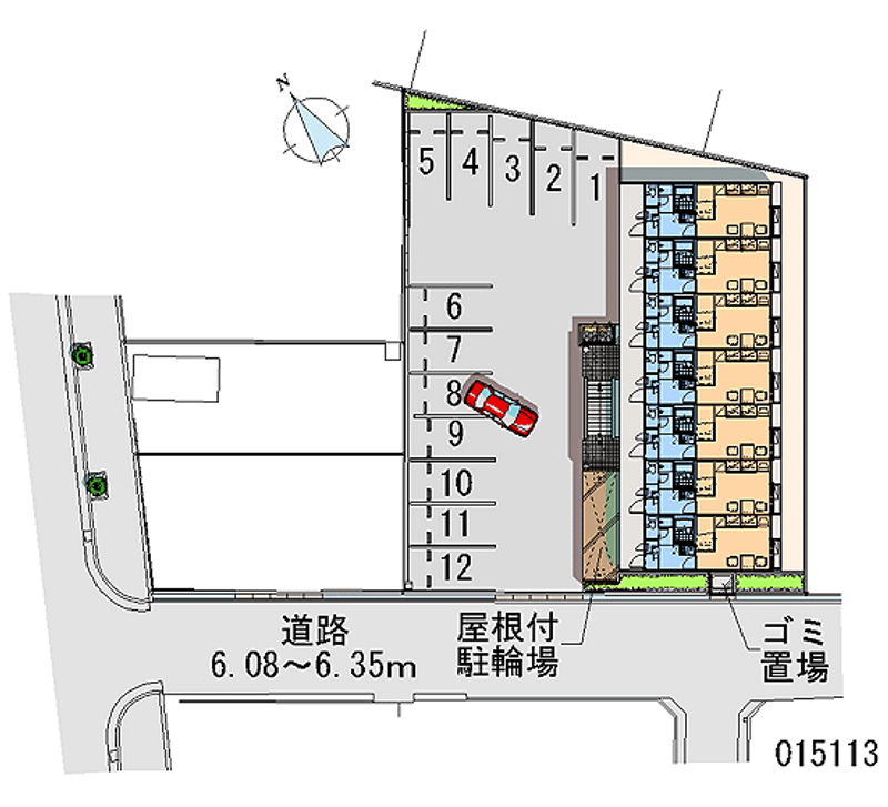 15113 Monthly parking lot