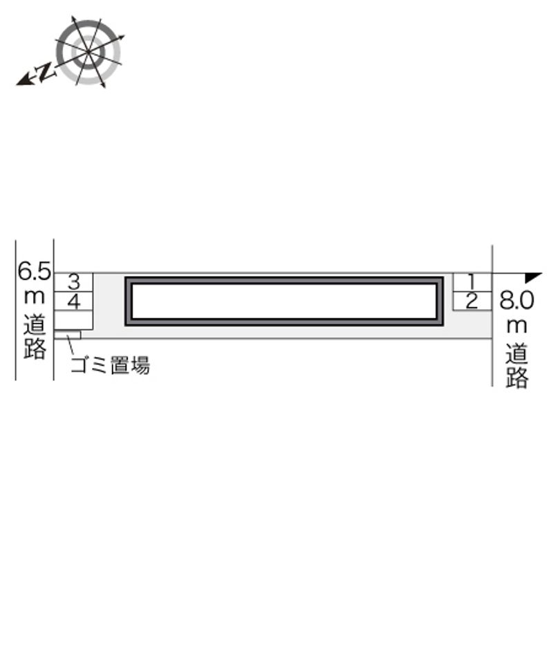 レオパレスＥａｇｌｅ 配置図