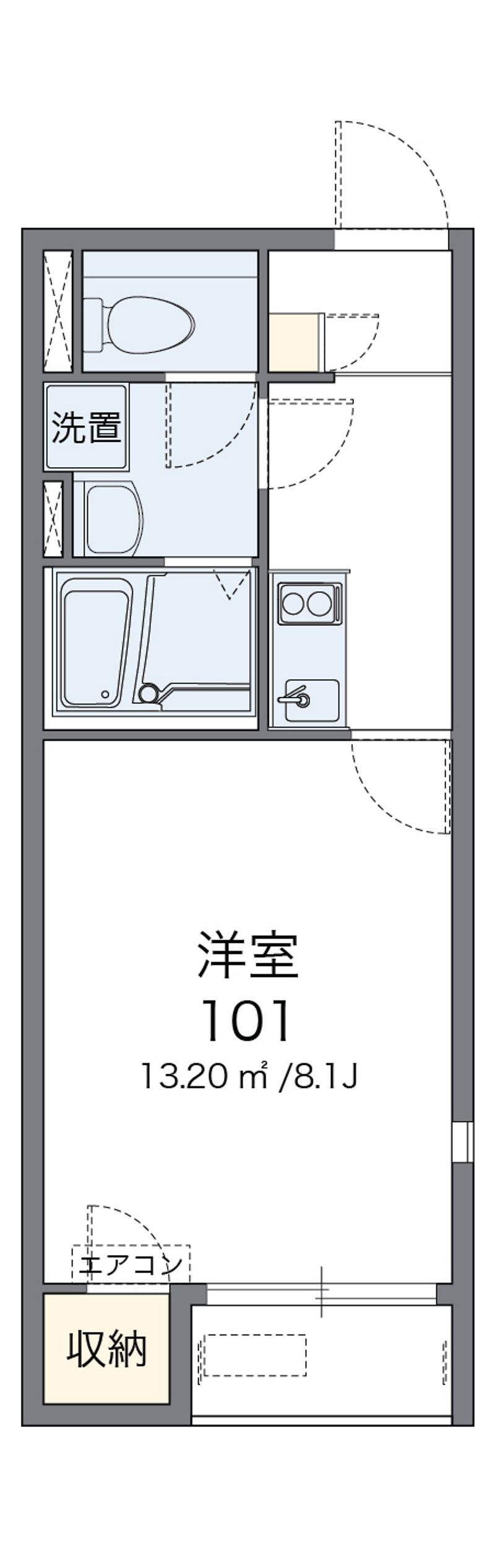 レオネクスト潤 間取図