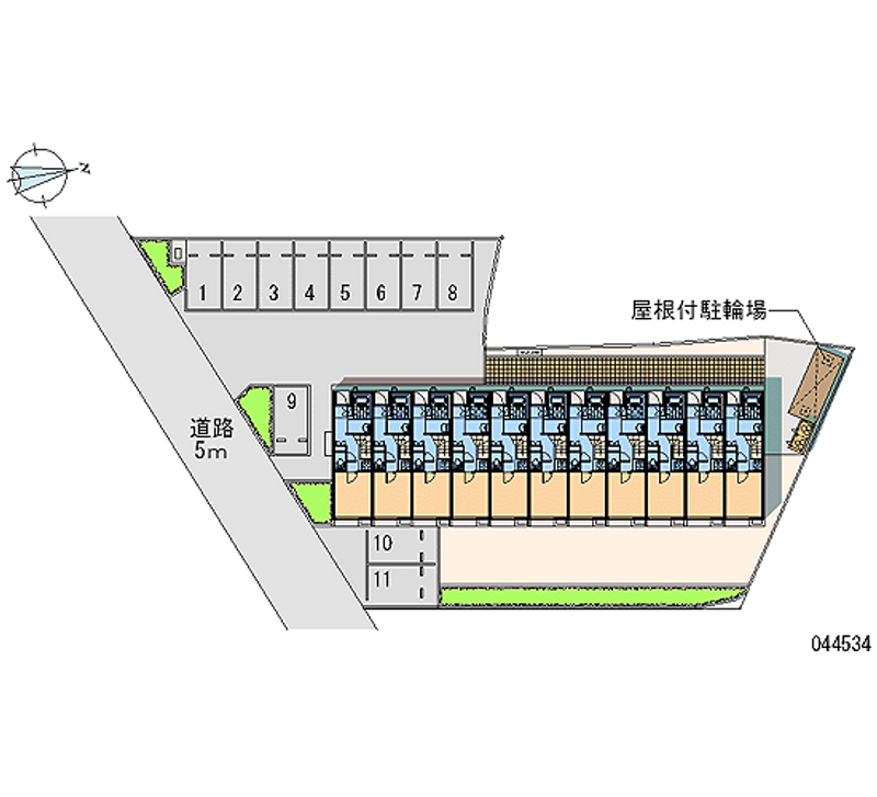 44534 bãi đậu xe hàng tháng