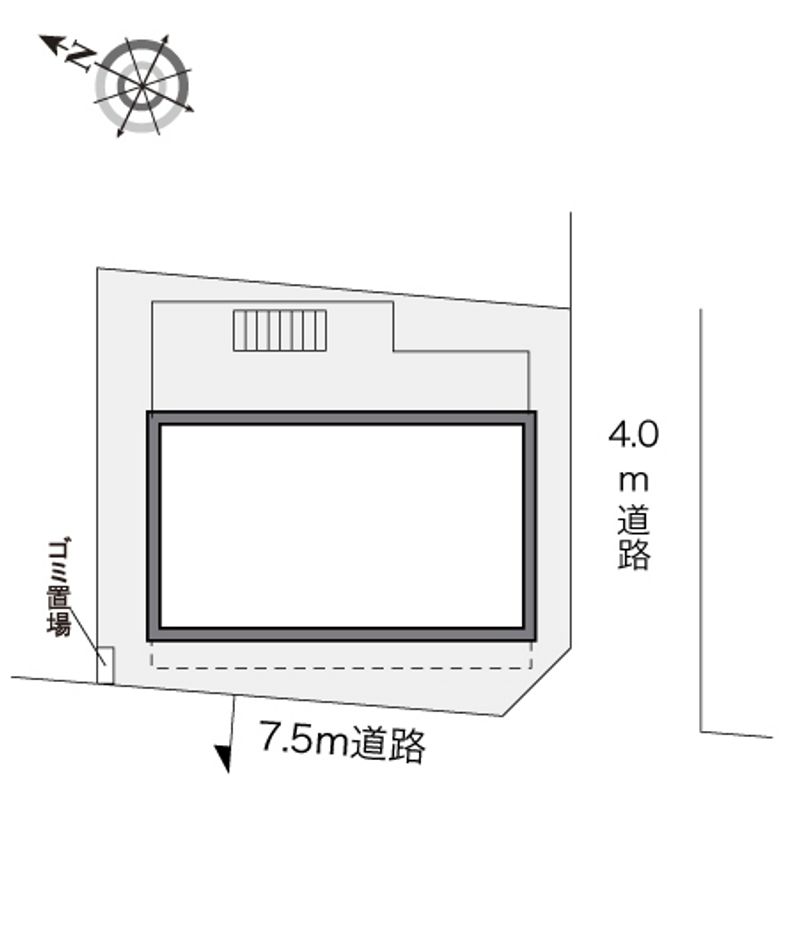 レオパレスグリーンパレス 配置図
