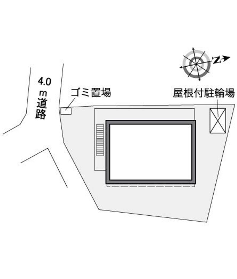 レオパレスあおい 配置図