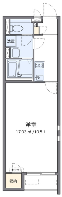 クレイノウィスタリア参番館 間取り図