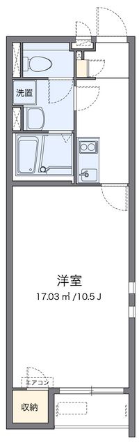 クレイノウィスタリア参番館 間取図