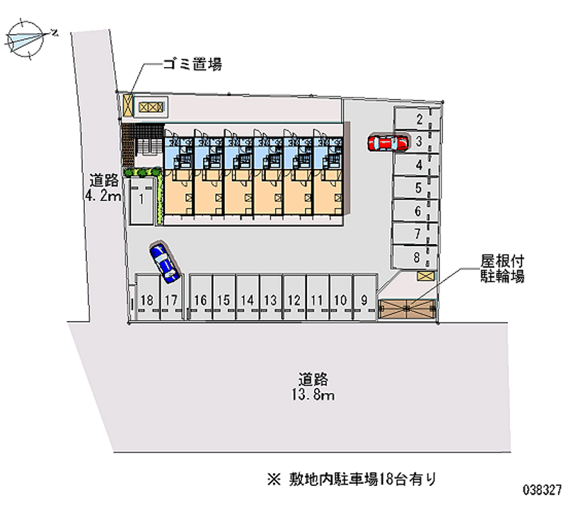 38327月租停車場