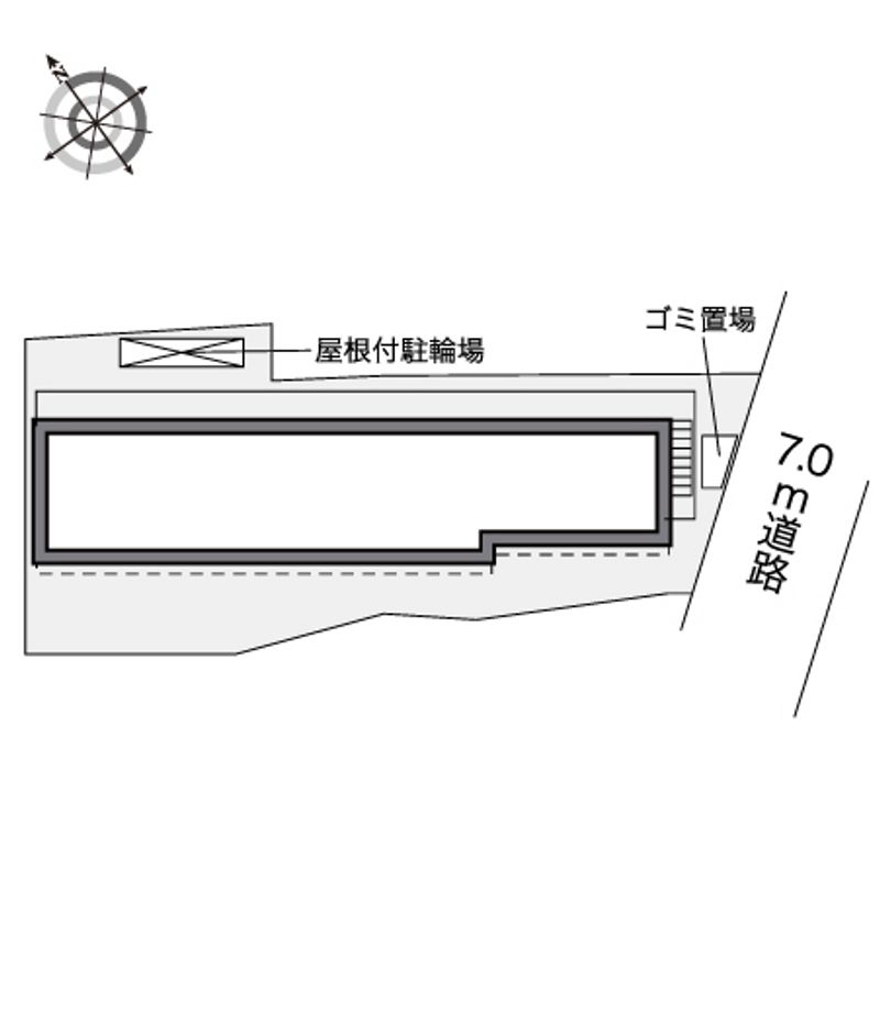 レオパレスていくわん 配置図