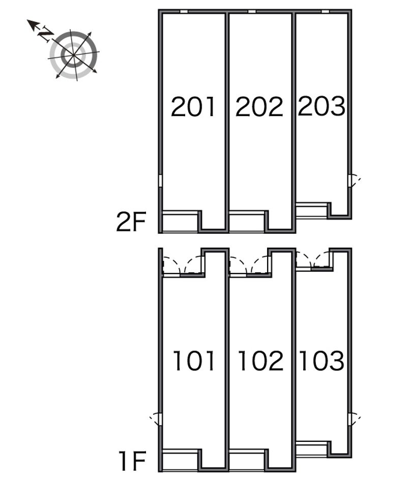 レオネクストＹＳ 間取り配置図