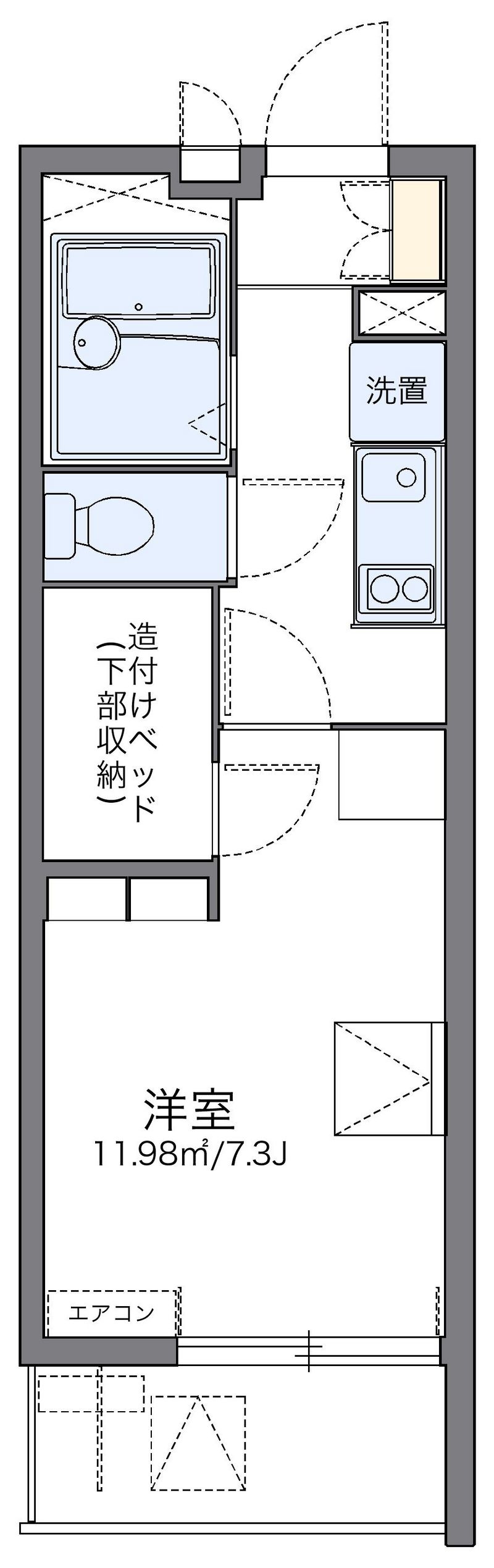 leopalace Nouvo Grand Fukuyama Sơ đồ nhà