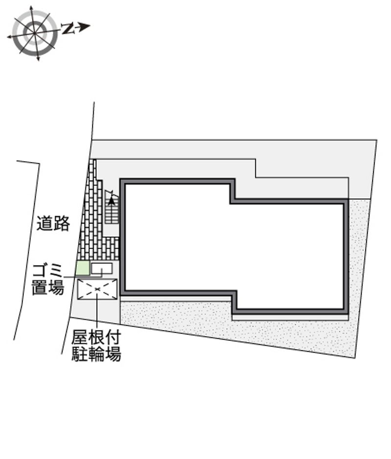 レオパレスダボス 配置図