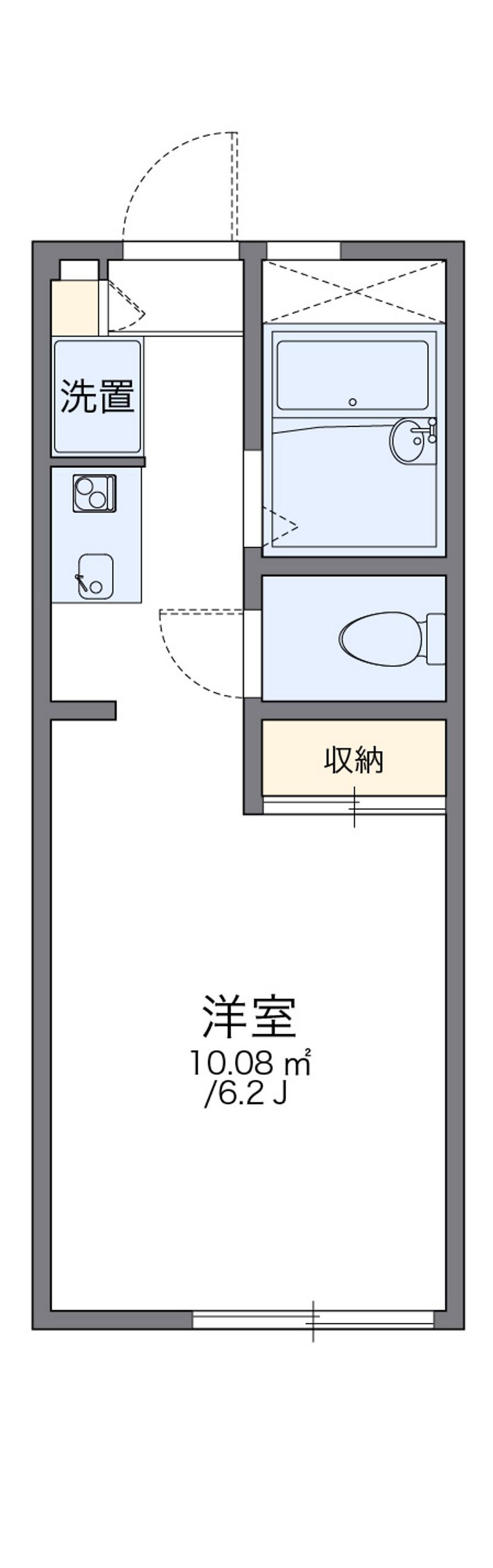 レオパレスエトワール田園調布 間取図