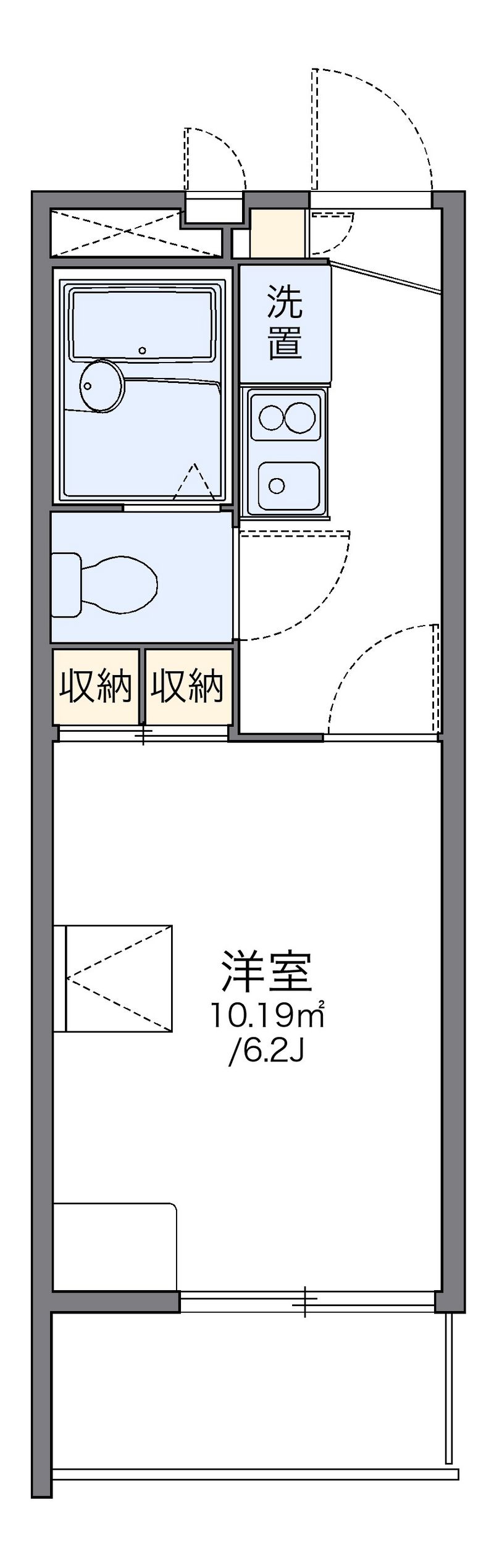 leopalace Seiryo Floor plan