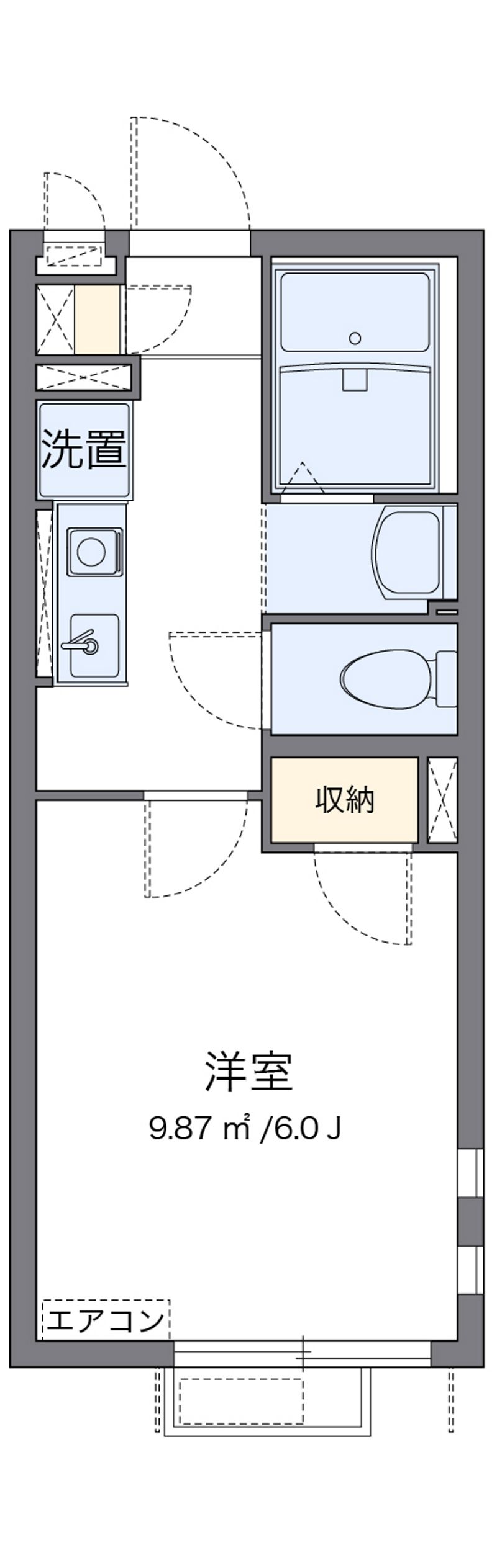 ヴィアロ成田東レジデンス 間取図