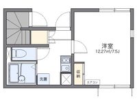 レオネクストケーズキューブ川名 間取り図