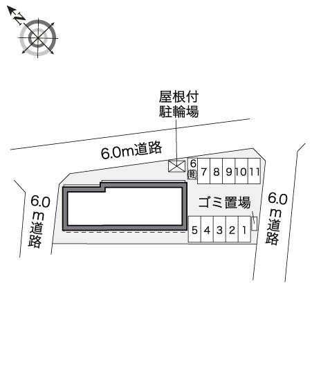レオパレス21】レオパレスセピアコート（月極駐車場）