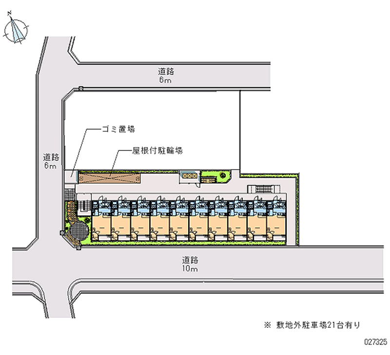 27325月租停车场