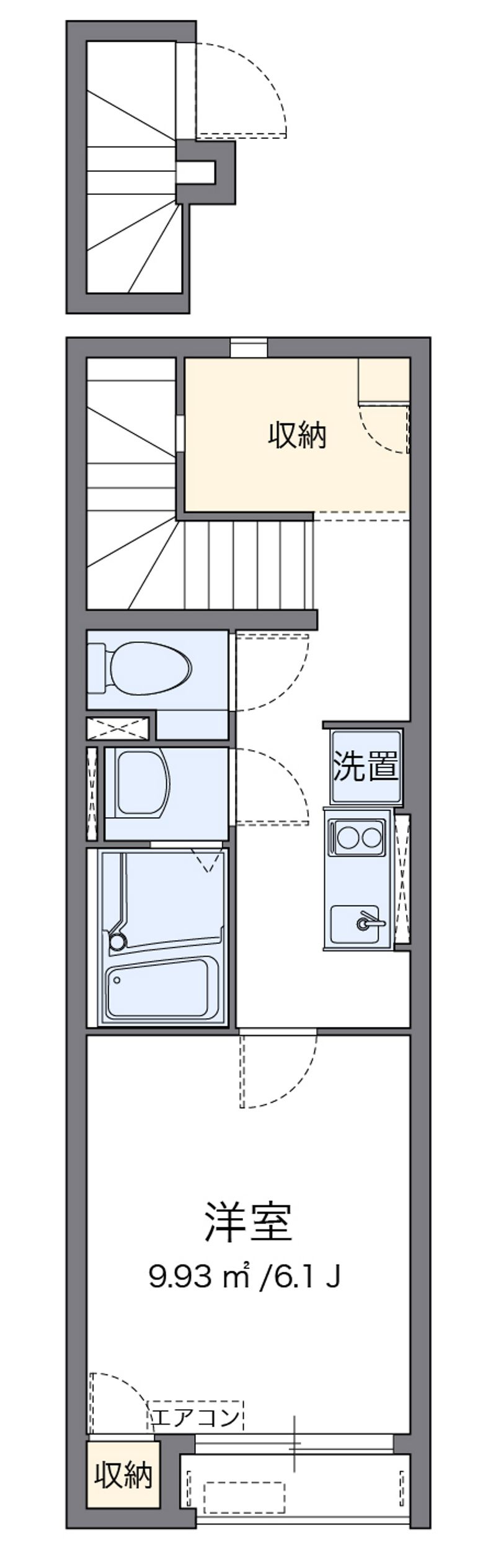 クレイノいちご 間取図