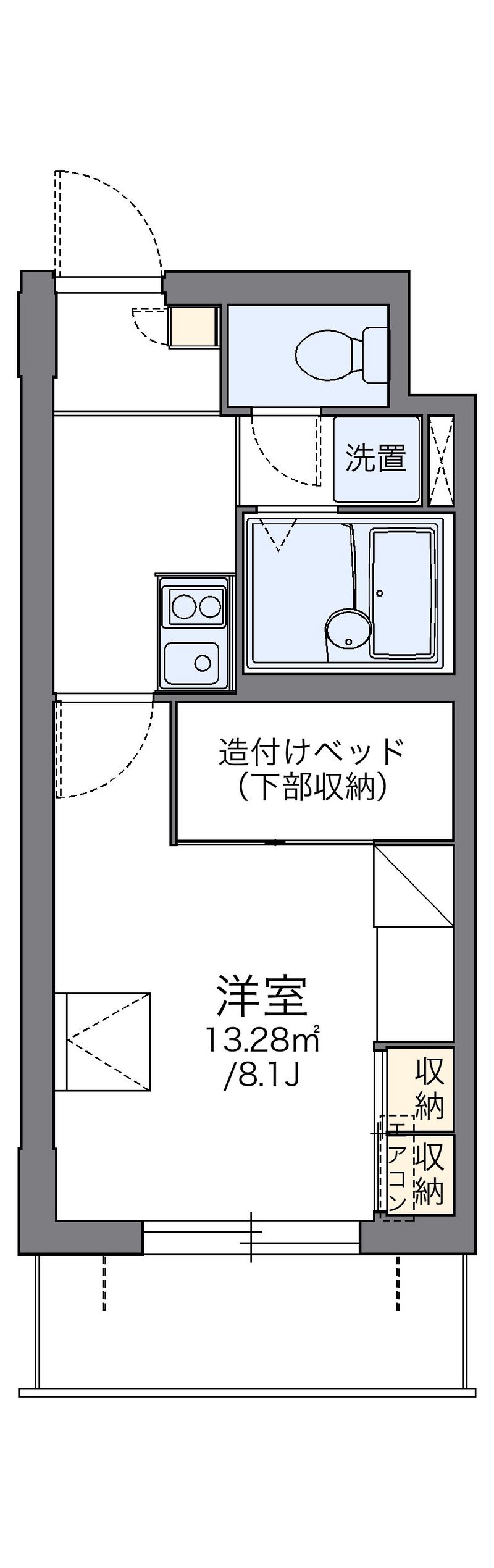 leopalace Hikari Floor plan