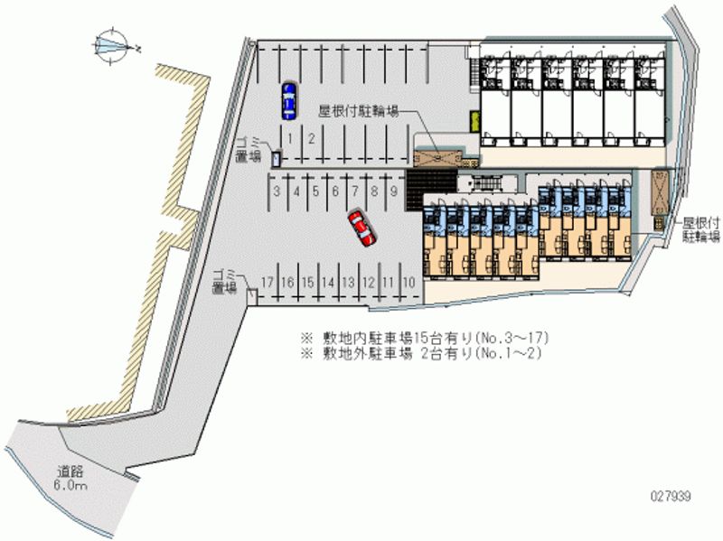 27939月租停车场