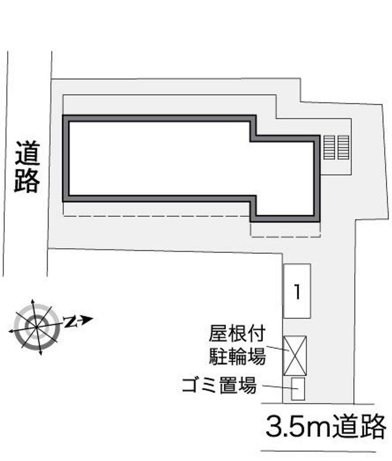 レオパレスＯＫＡＮＯ 配置図